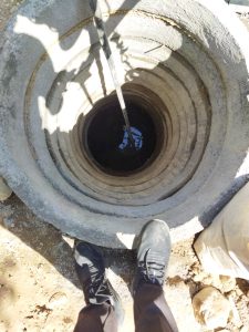 حفاری چاه ماشینی در لویزان